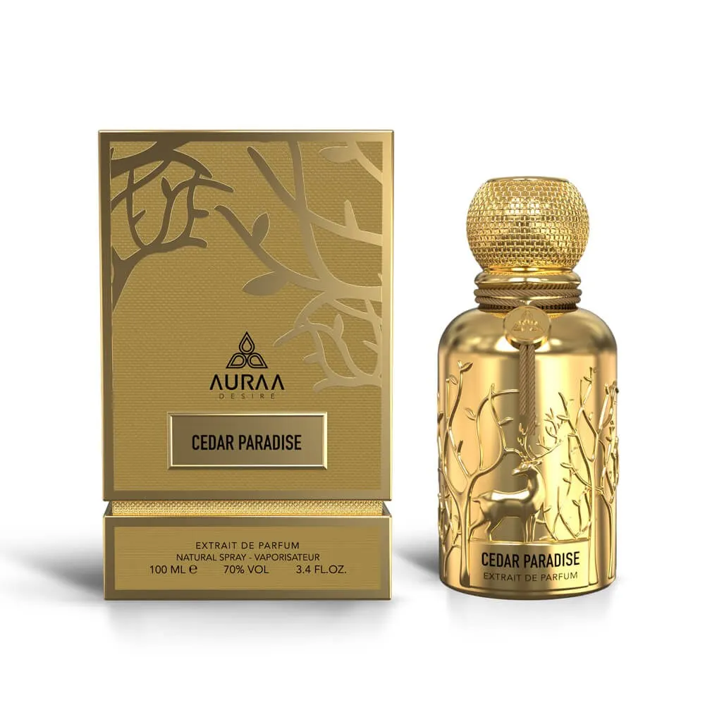 cedar paradise 100ml perfume for unisex by auraa desire